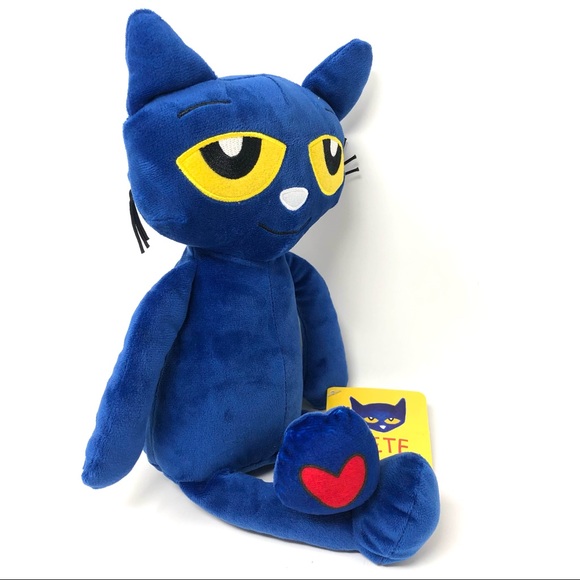 Kohl's Cares "Pete" The Cat Plush Toy Blue Color 12” - Picture 2 of 3